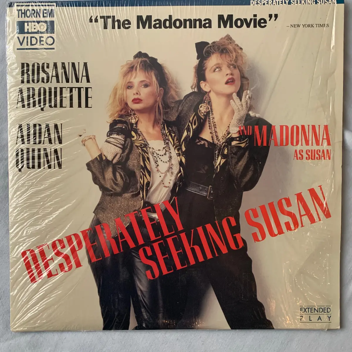 Madonna  Laserdisc "Desperately Seeking Susan" Laser Disc  - Used 1