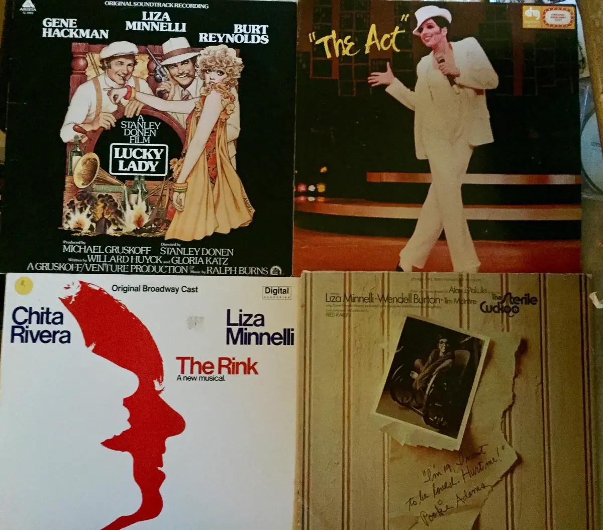 Liza Minnelli - 4 Original Lp Soundtracks Vinyl Records - Used 1