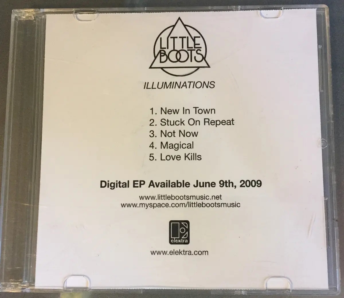 Little Boots - Advanced Promo Cd Ep  - Illuminations 1