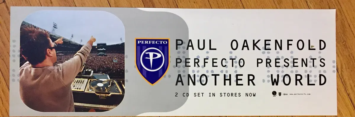 Paul Oakenfold - Official Promotional Poster - Another World 1