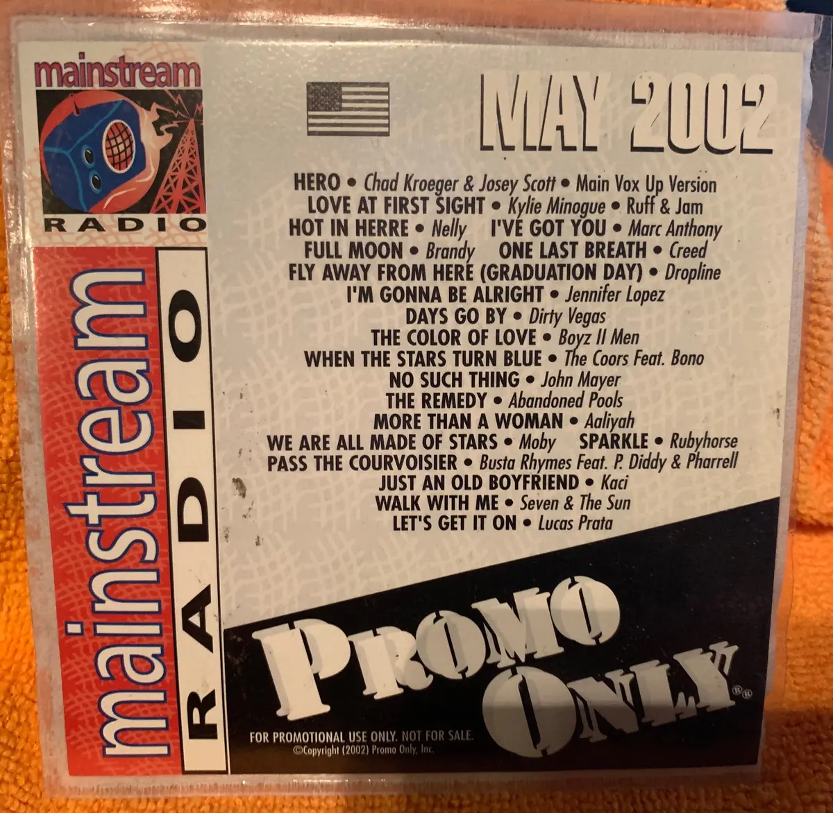 Promo Only May 2002 Mainstream Radio - Used Cd 1