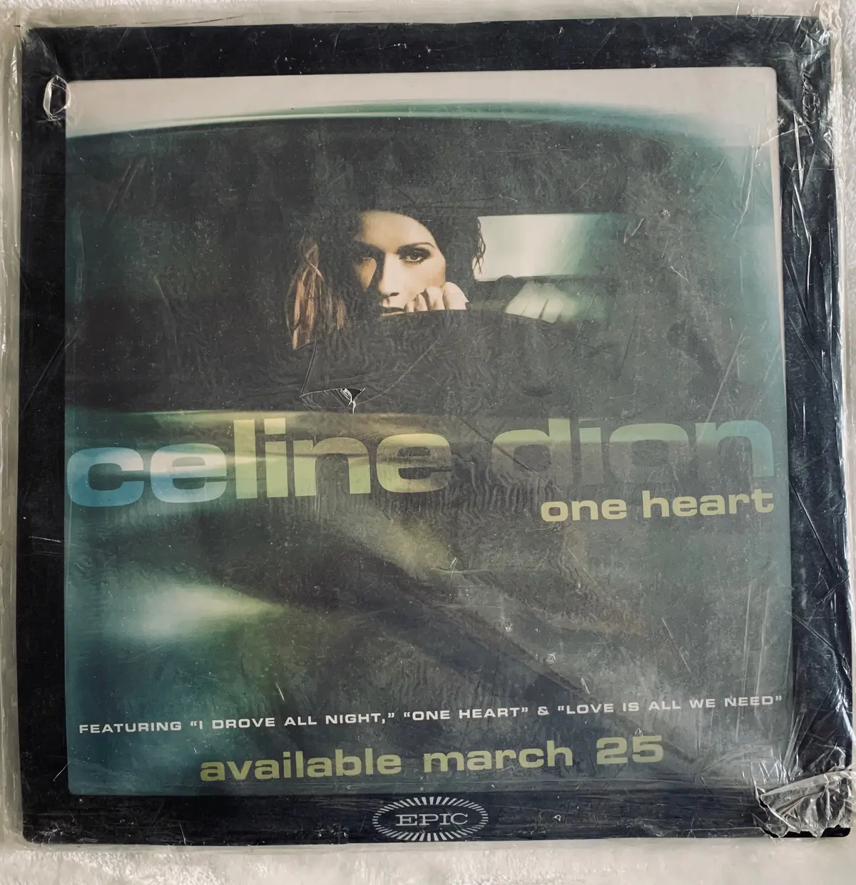 Celine Dion - Official Giant One Heart  Mouse Pad - New 1