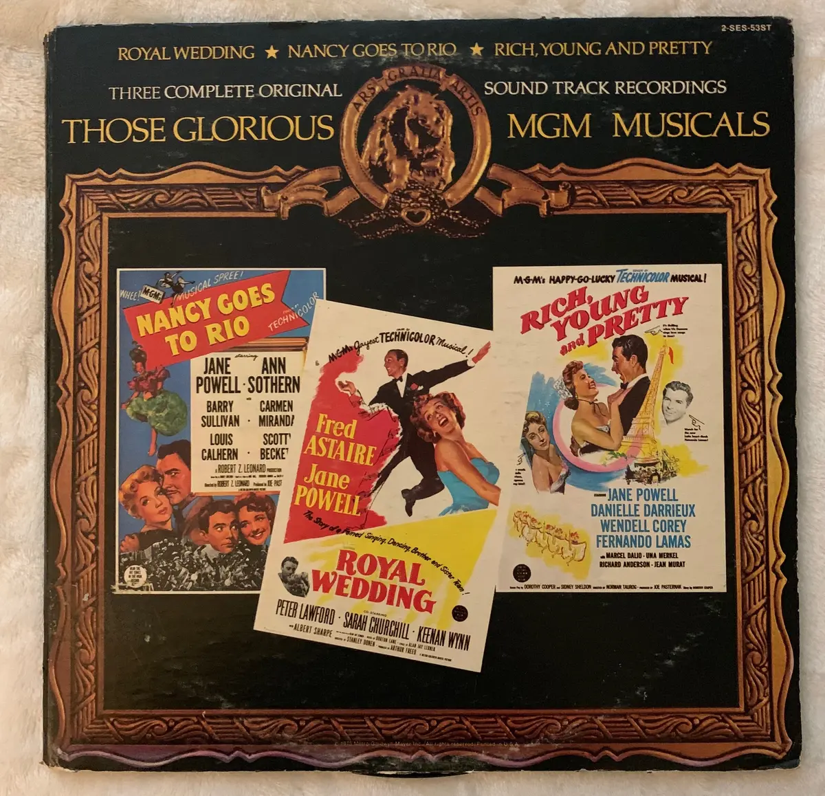 Mgm Musicals: Nancy Goes To Rio / Royal Wedding / Rich Young & Pretty 2Xlp Vinyl 1