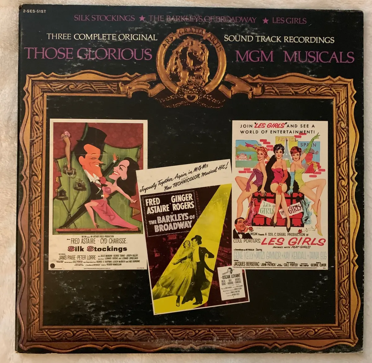Mgm Musicals: Silk Stockings / The Barkleys Of Broadway / Les Girls 2Lp Vinyl- Used 1