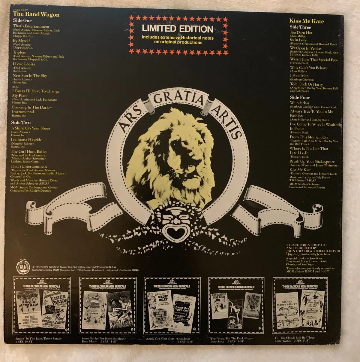 Mgm Musicals: The Band Wagon / Kiss Me Kate 2Xlp Vinyl 2