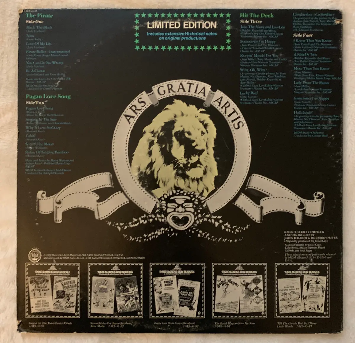 Mgm Musicals: The Pirate / Pagan Love Song / Hit The Deck 2Xlp Vinyl 2