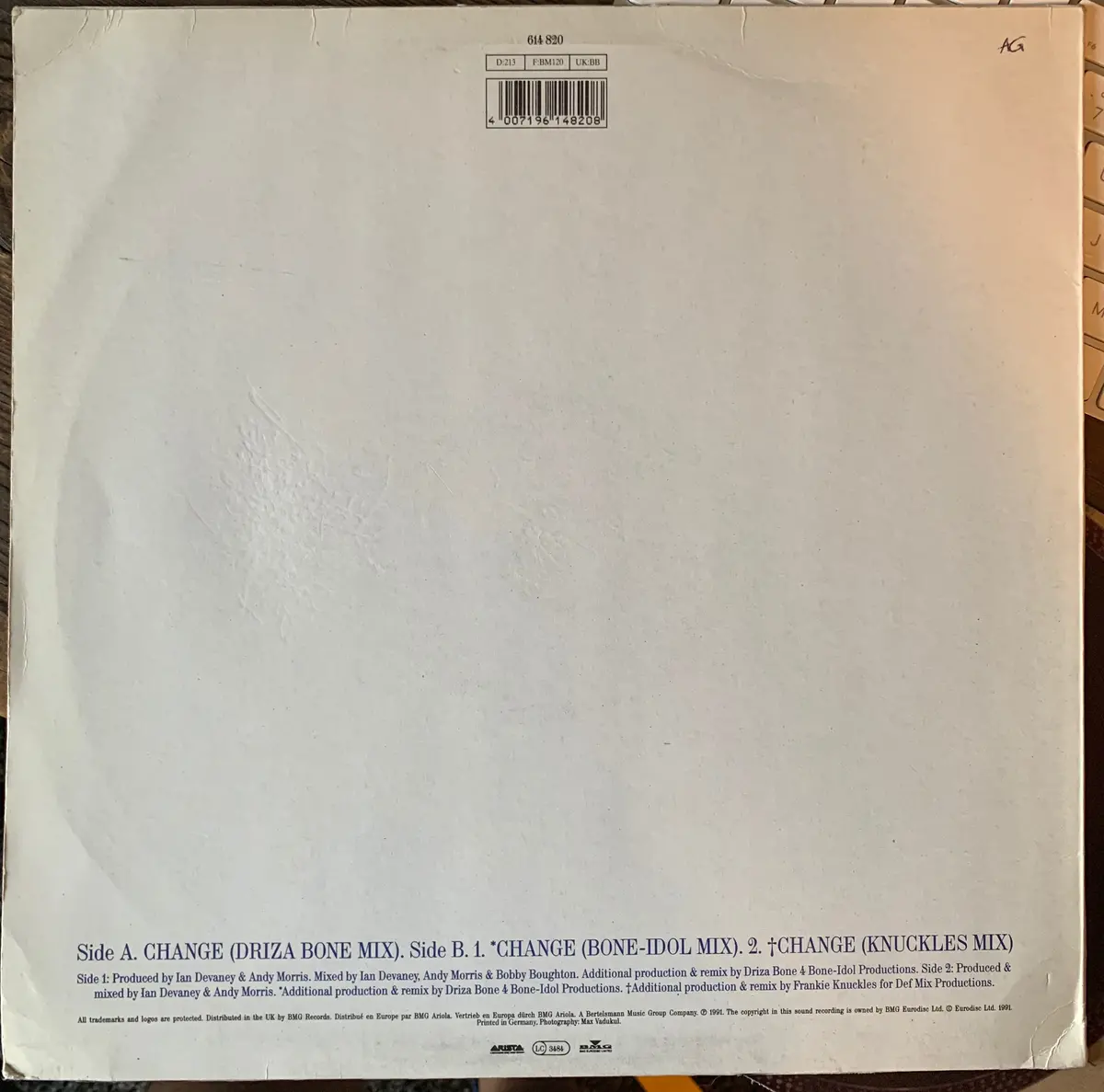 Lisa Stansfield - Change (Uk Lp 12" Vinyl) Used 1991 2