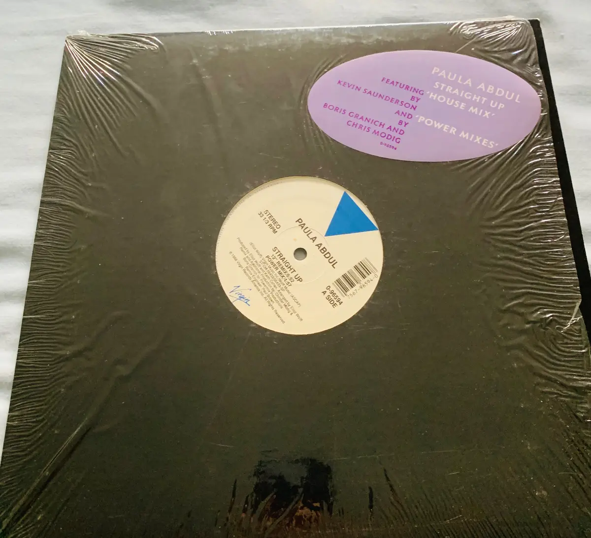 Paula Abdul - Straight Up 12" Lp Vinyl 1