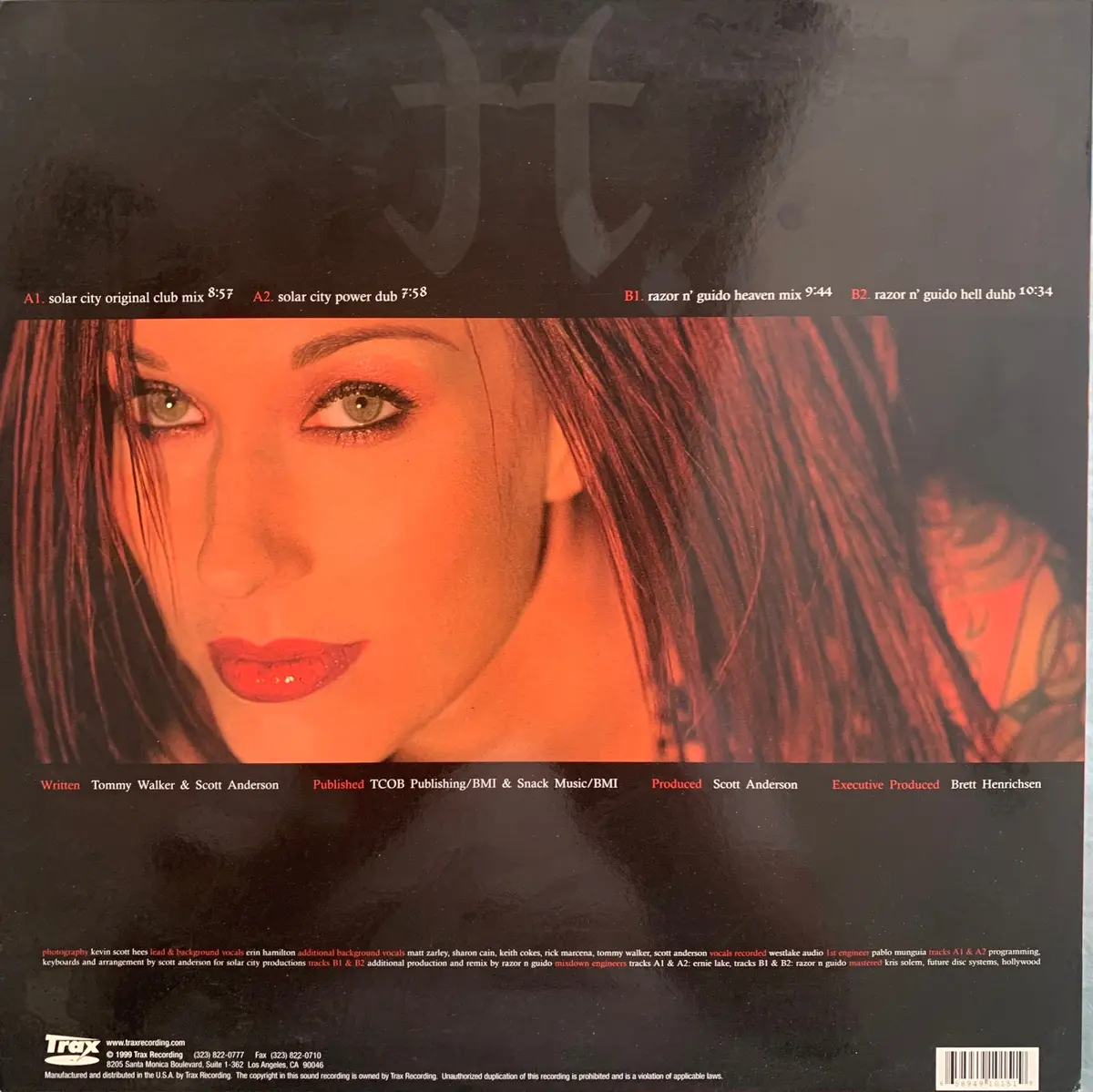 Erin Hamilton - The Temple (12" Remix Lp) Used Vinyl 2
