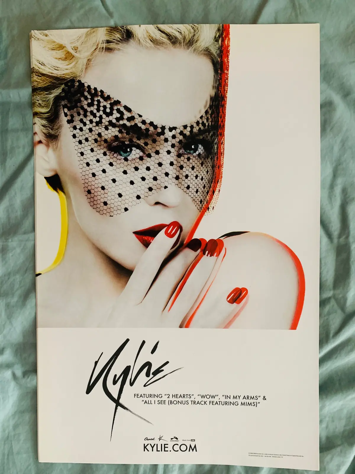 Kylie Minogue - X  Promo Poster 11X17 1