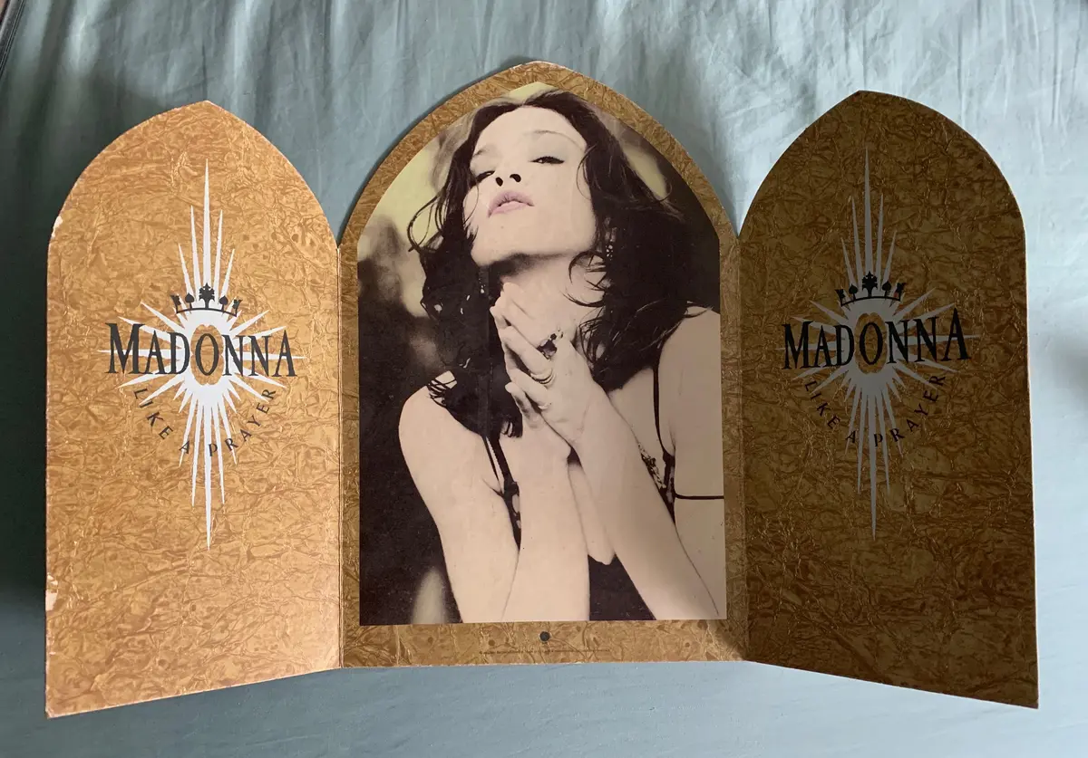 Madonna - Like A Prayer Counter Display Stand Gatefold 1