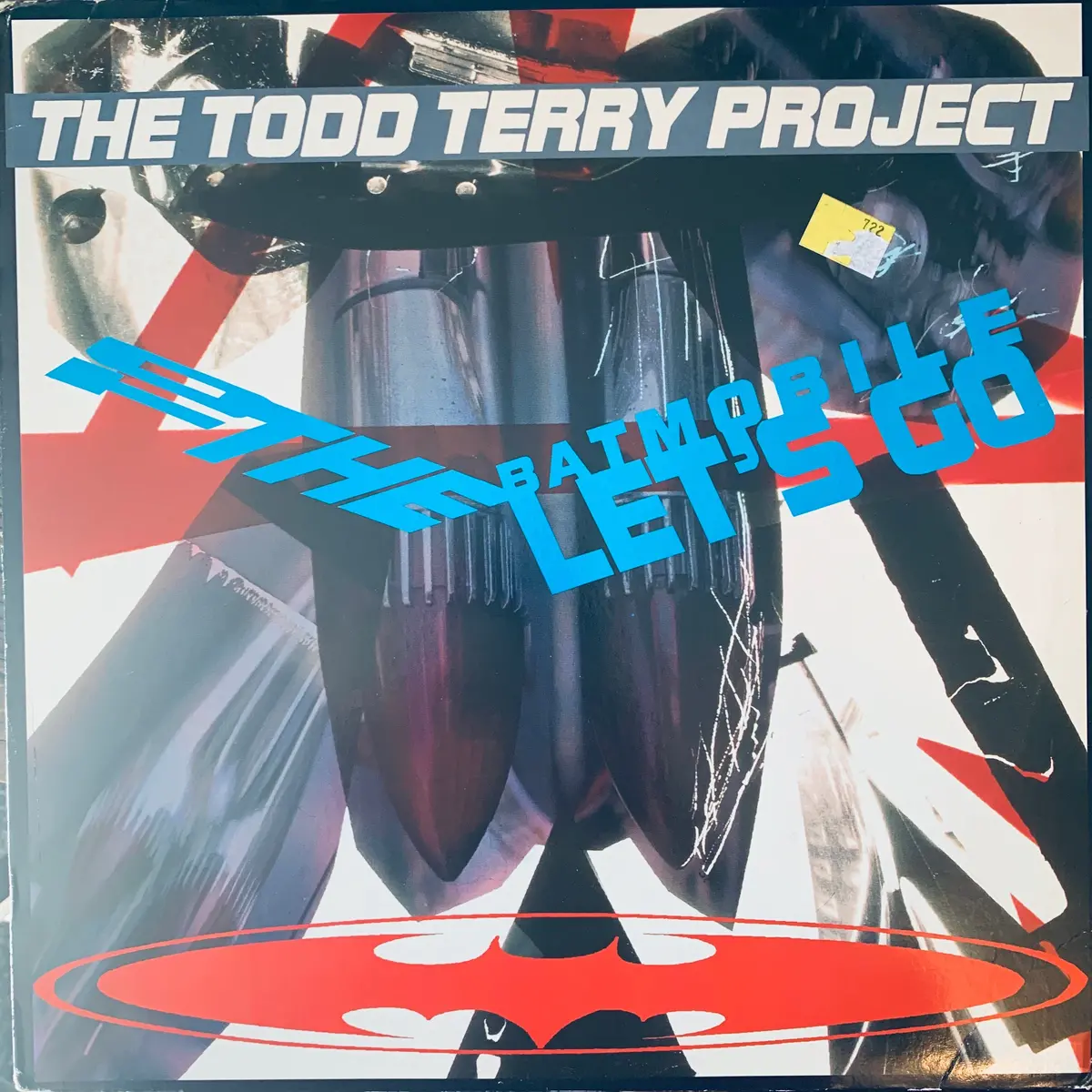 The Todd Terry Project - To The Batmobile Let's Go Lp Vinyl (1988) Used 1