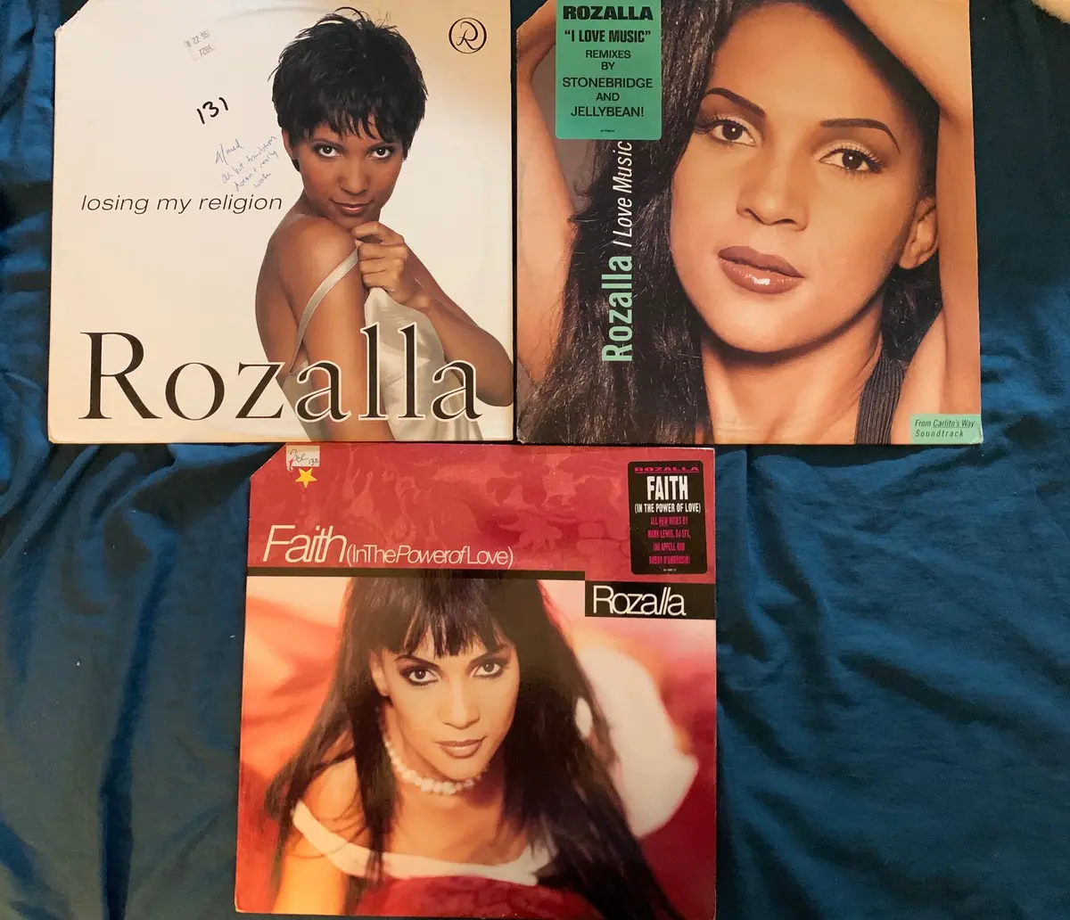 Rozalla - 3 Original  90'S 12" Remix Lp Vinyls - Used 1