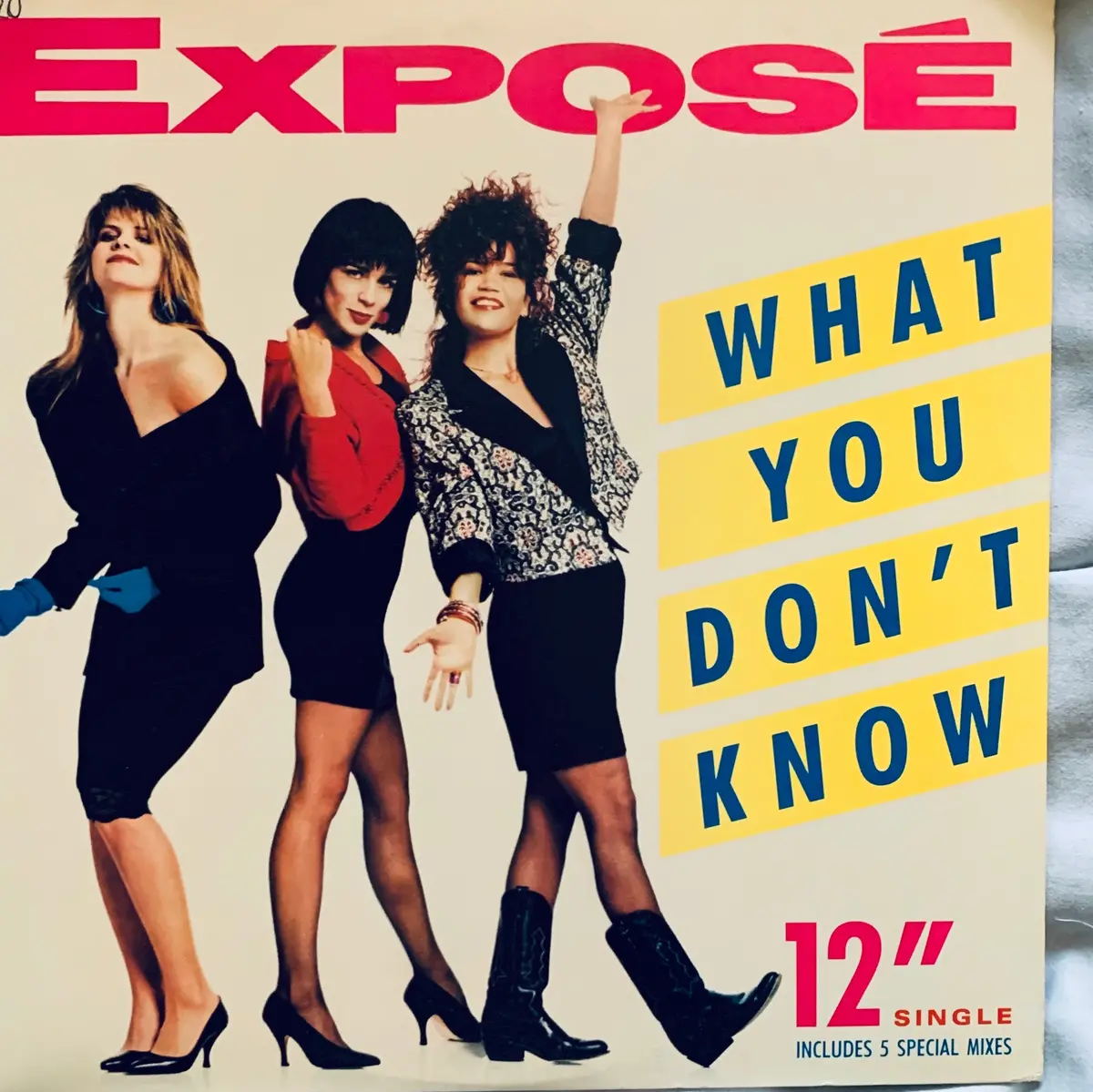 Exposé  - What You Don't Know Us 12" Remix Lp Vinyl - Used 1