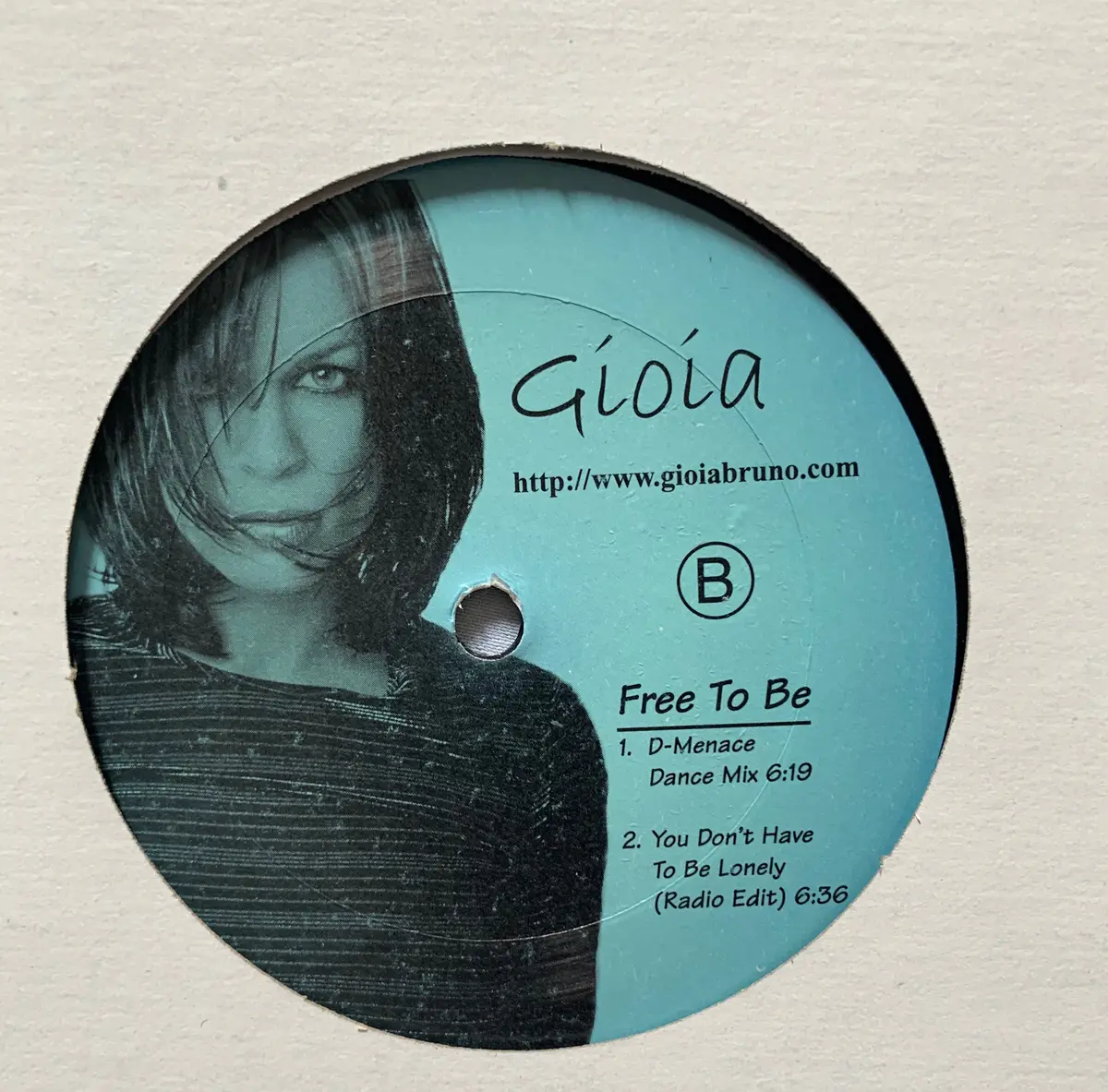 Gioia (Exposé ) - Free To Be (Promo 12" Remix Vinyl) Used 1