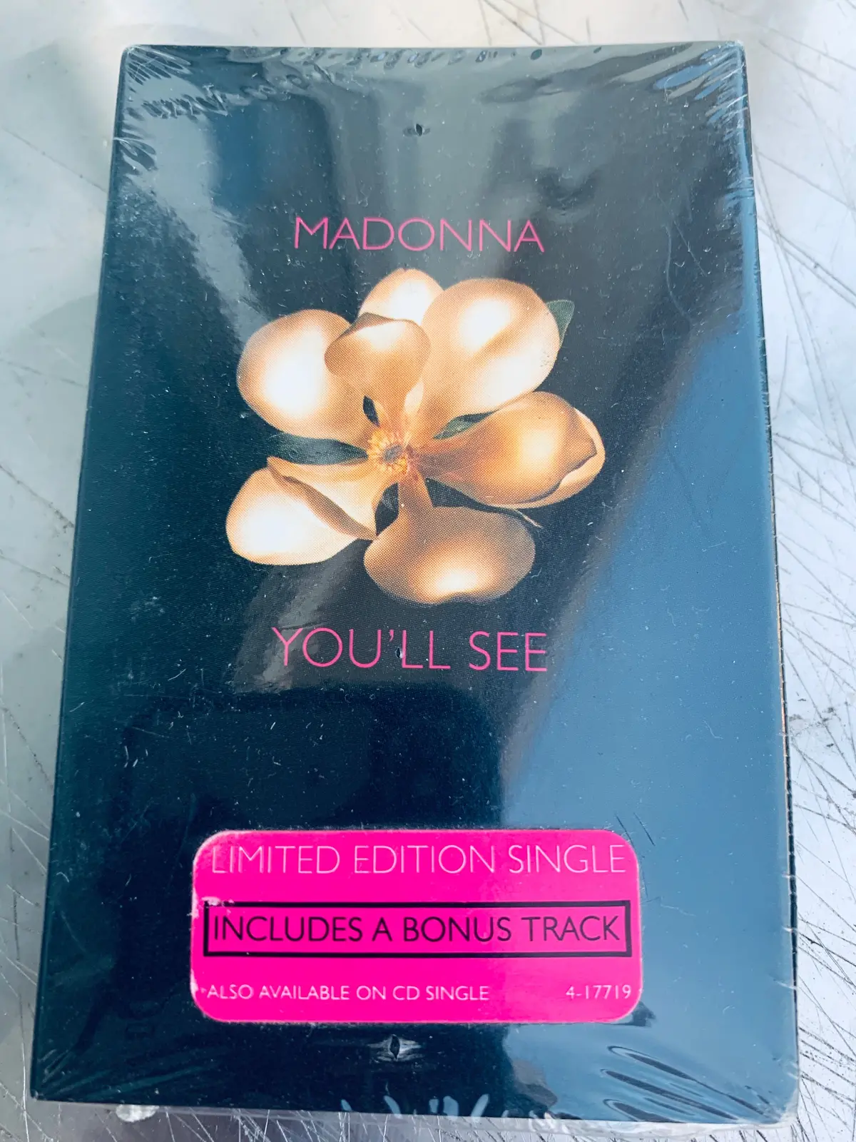 Madonna - You'll See -- Cassette Single (Us) New/ Still Sealed. 1