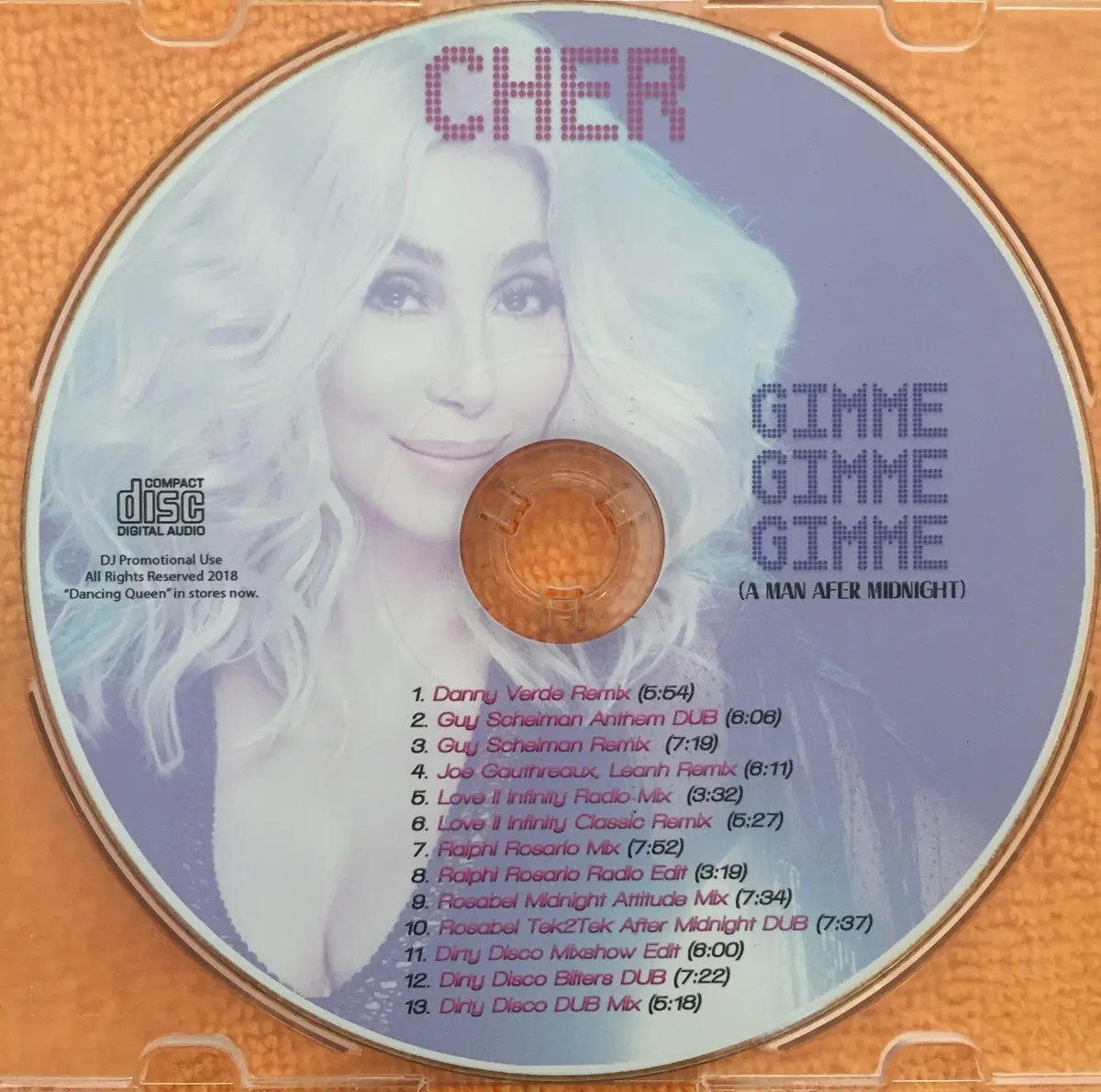 Cher - Gimme! Gimme! Gimme! (A Man After Midnight) - Remix Ep Cd Single 2