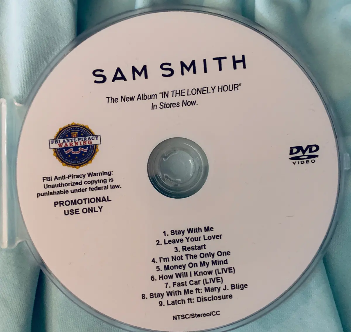 Sam Smith - In The Lonely Hour Dvd Promo (Ntsc) 1