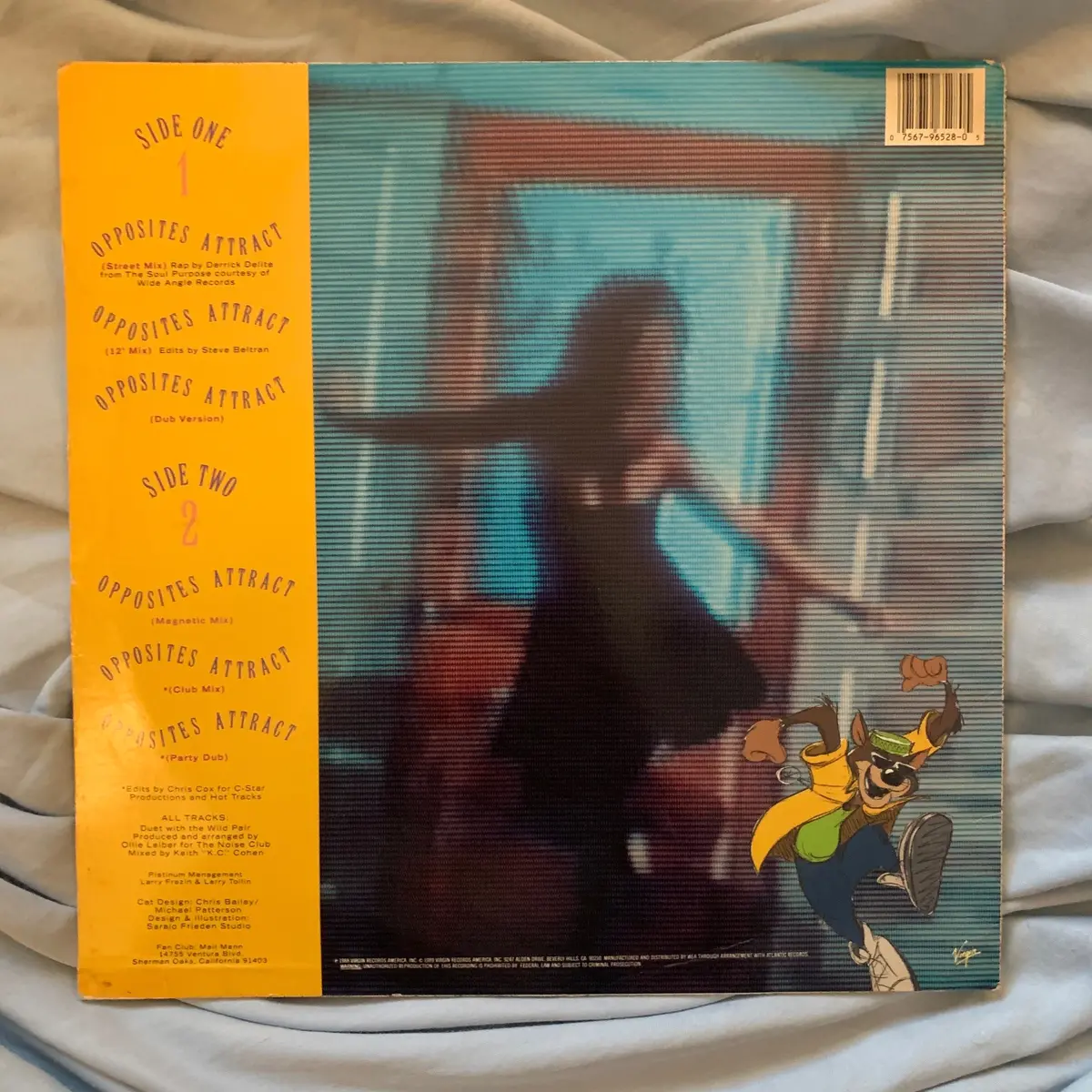 Paula Abdul - Opposites Attract 12" Lp Vinyl - Used 2
