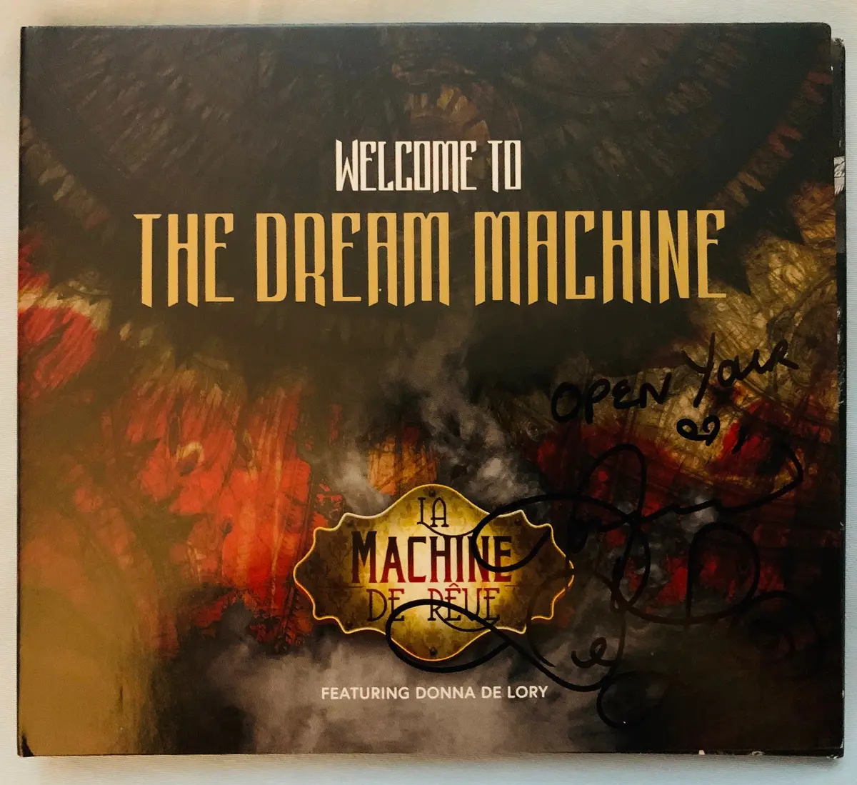Donna De Lory  & La Machine De Reve  - Welcome To The Dream Machine Cd  (Signed By Donna) 1