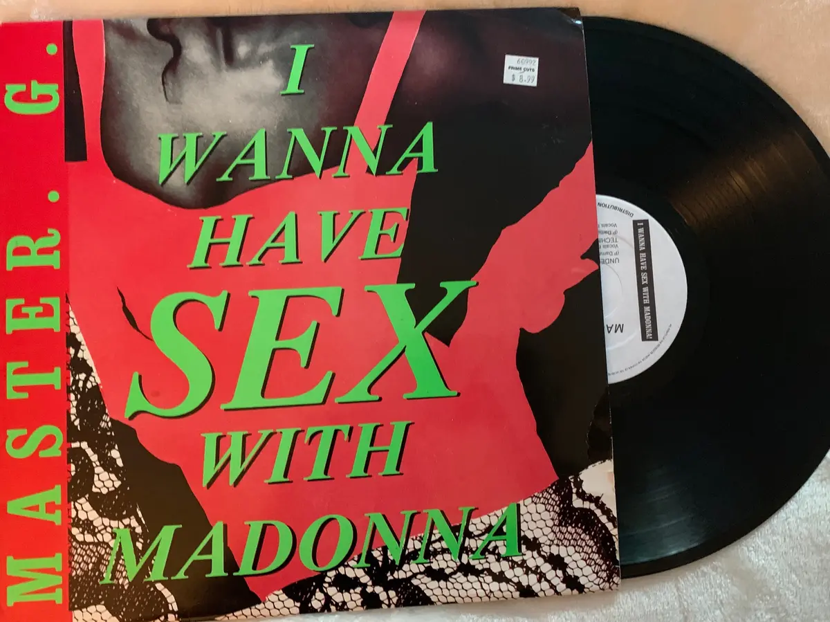 Master G.  I Want To Have Sex With Madonna (1992 12" Remix Lp) Vinyl - Used 1