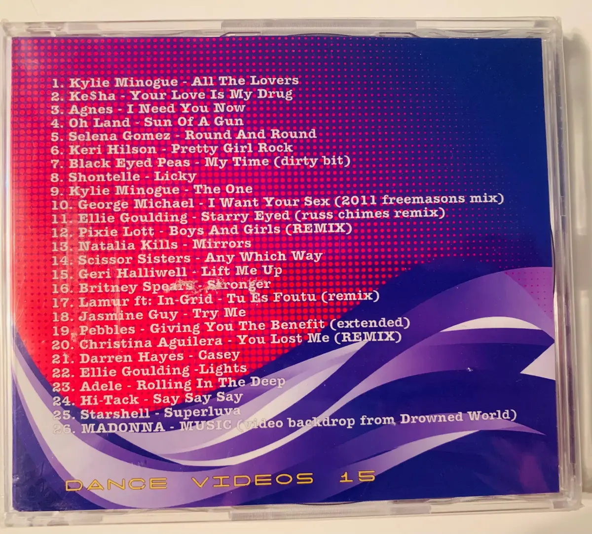 Dance Videos Vol. 15 Dvd - Various Artist Music Videos 1