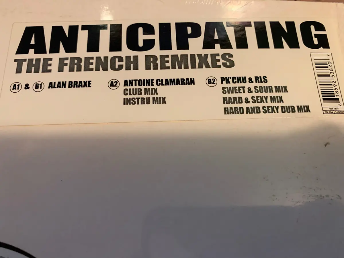 Britney Spears - Anticipating 2Xlp 12" Import - New/Sealed 2