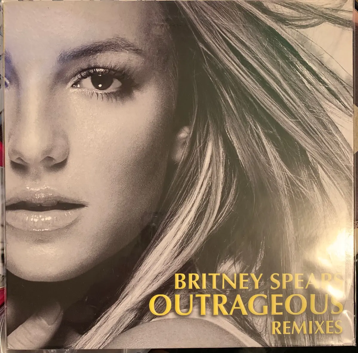 Britney Spears - "Outrageous"  12" Remix Lp Vinyl - Used 1