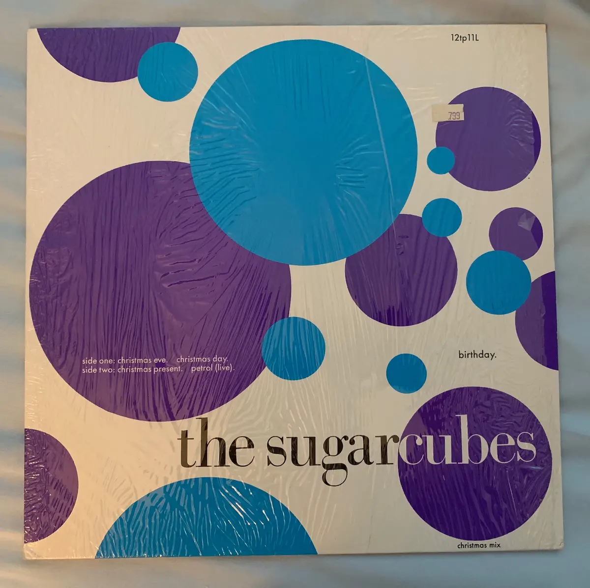 The Sugarcubes (Bjork) - Birthday (Christmas Mix) 12" Lp Vinyl -Used 1
