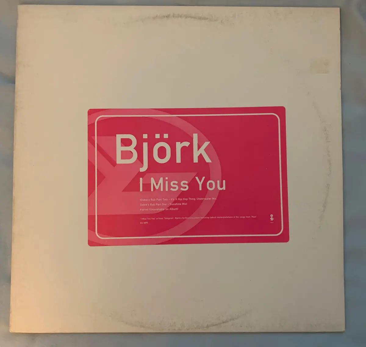 Bjork - I Miss You (12" Remix Lp Vinyl) Promo Used 1