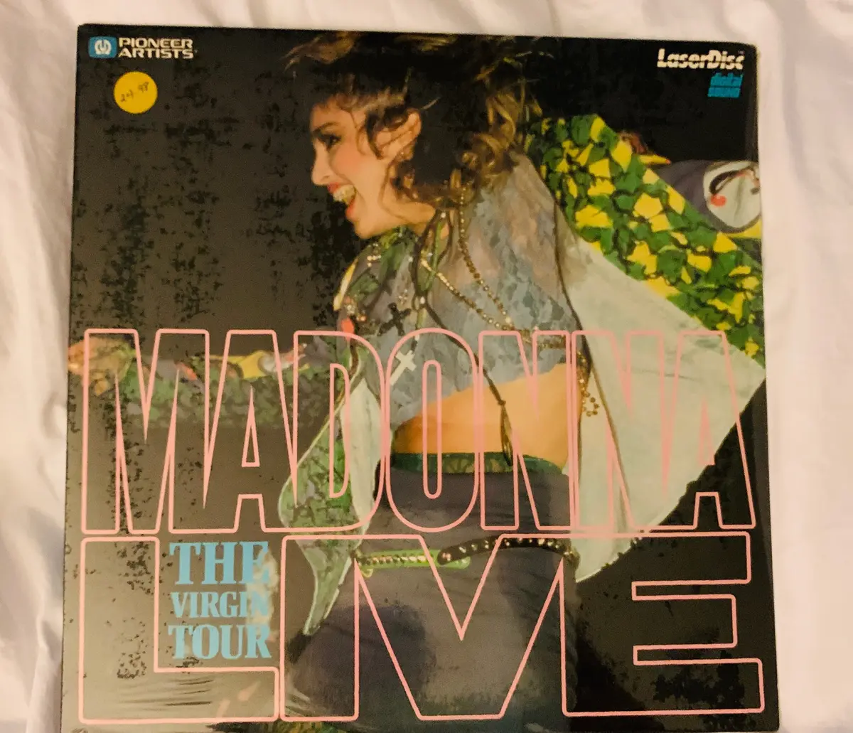 Madonna - The Virgin Tour Laser Disc / New / Sealed!!! 1