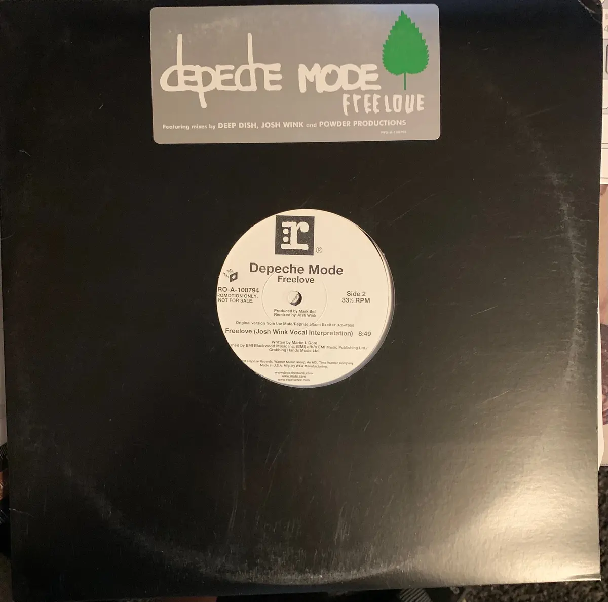 Depeche Mode - Freelove 2Xlp Promo Remix 12" Vinyl - Used 1