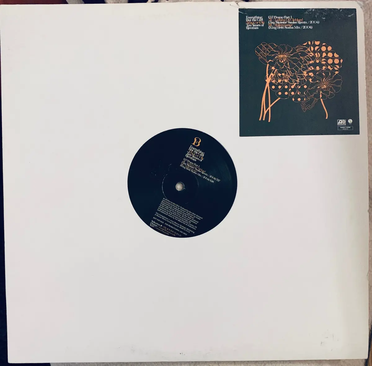 Everything But The Girl (Ebtg) - Dj Promo Pt 1 -Used 12" Lp Vinyl 1