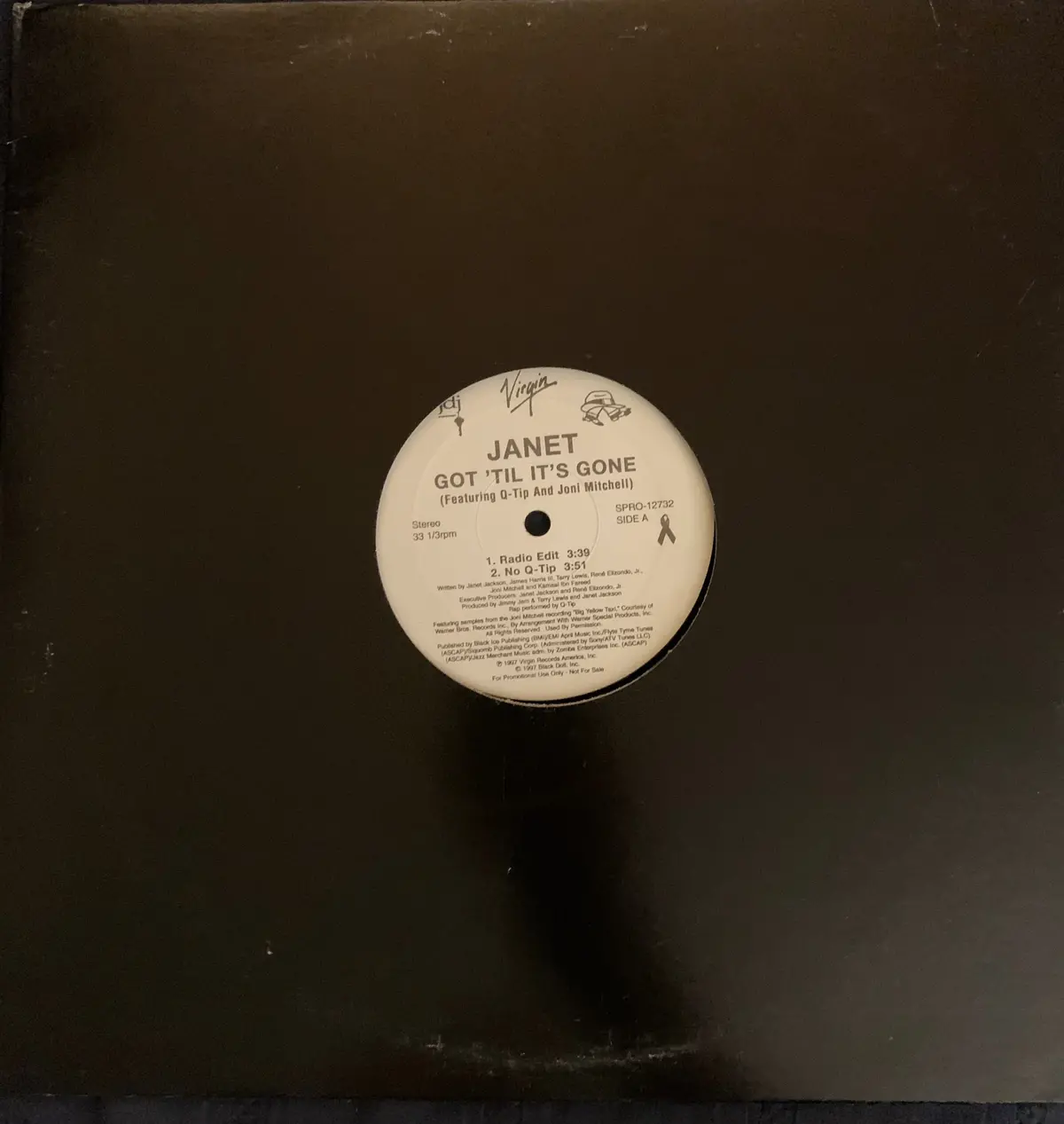 Janet Jackson - Got Til It's Gone (Promo 12" Vinyl) - Used 1