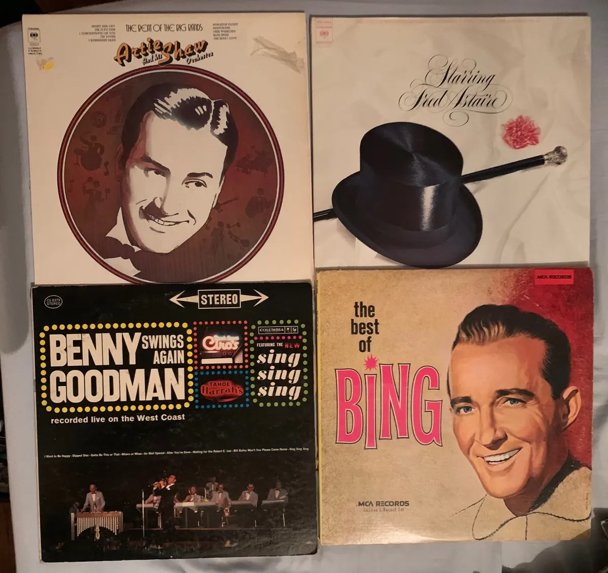 Best Of Big Band / Male Vocalist - 4 Original Lp Viny - Used 1