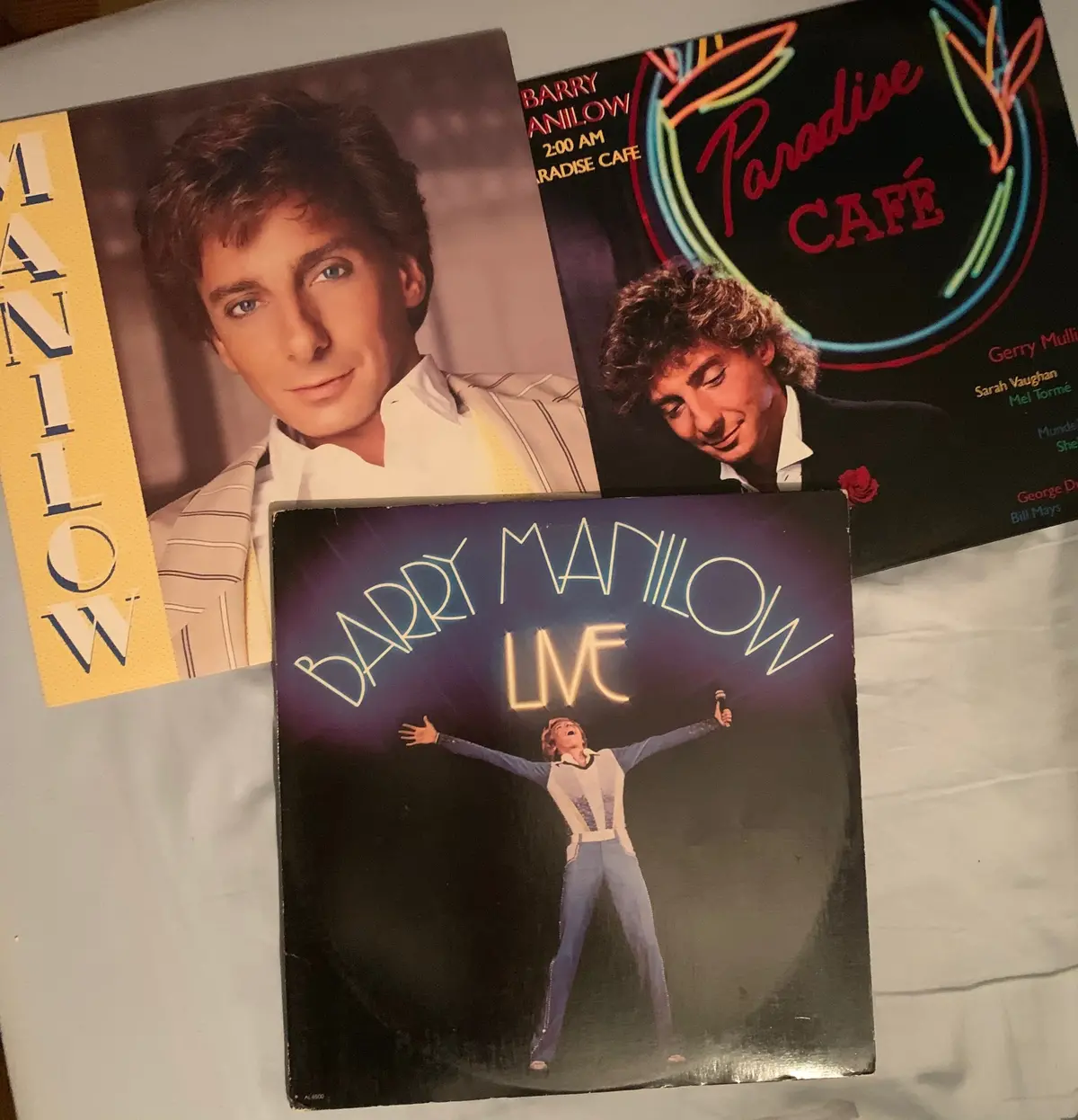 Barry Manilow - 3 Original Lp Vinyl -Used 1