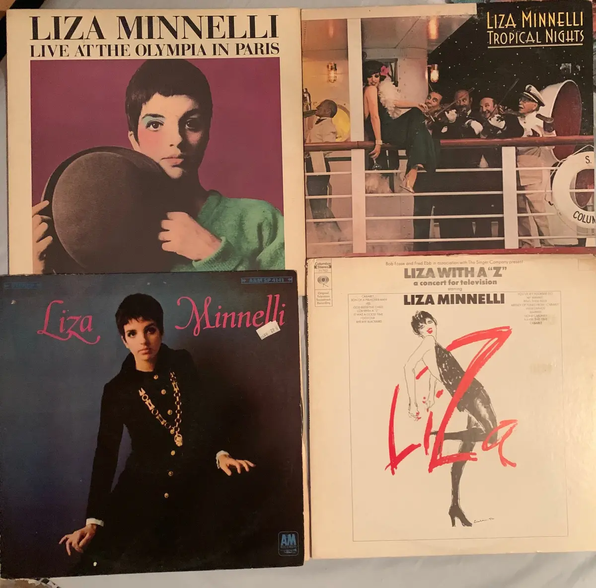 Liza Minnelli- 4 Original Lp Vinyl - Used 1
