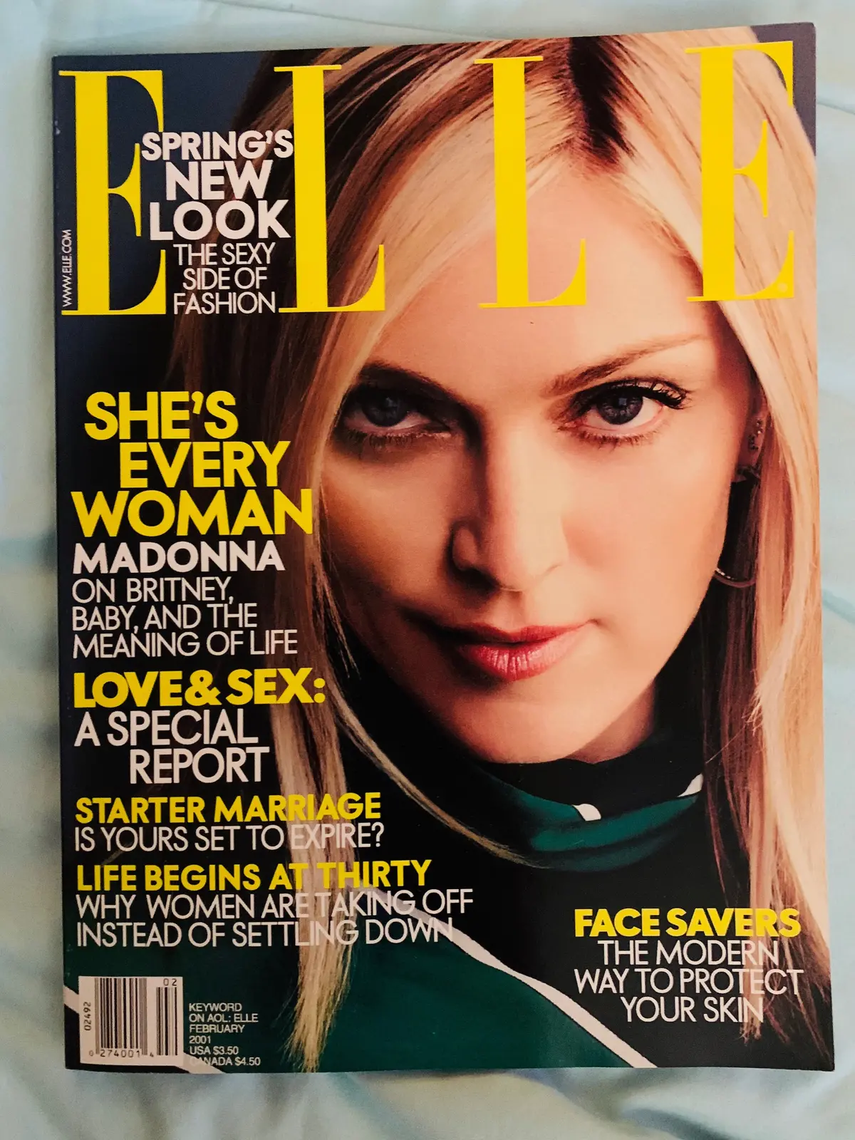Madonna - Elle Magazine 2001 1