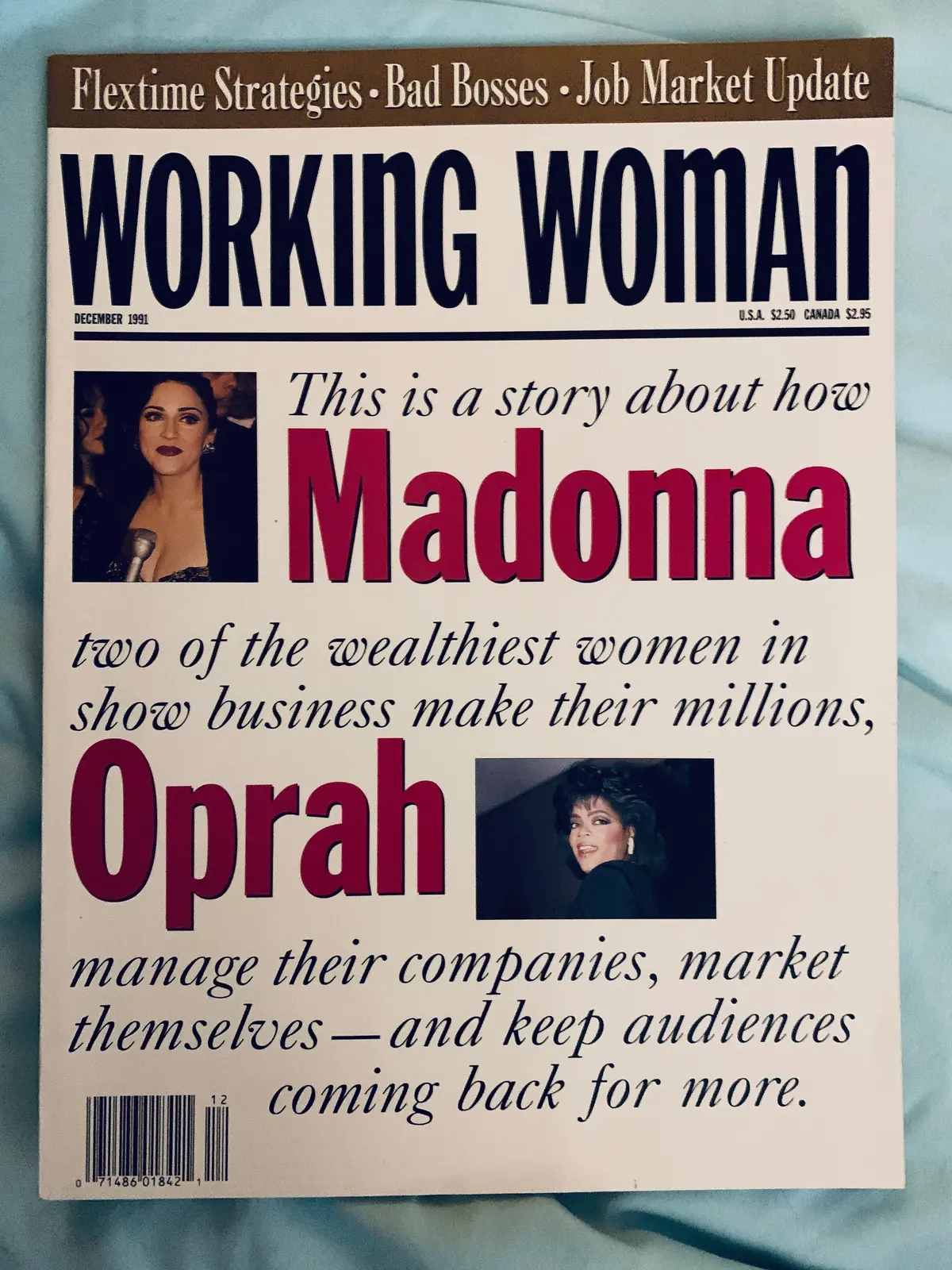 Madonna / Oprah - Working Woman Magazine 1