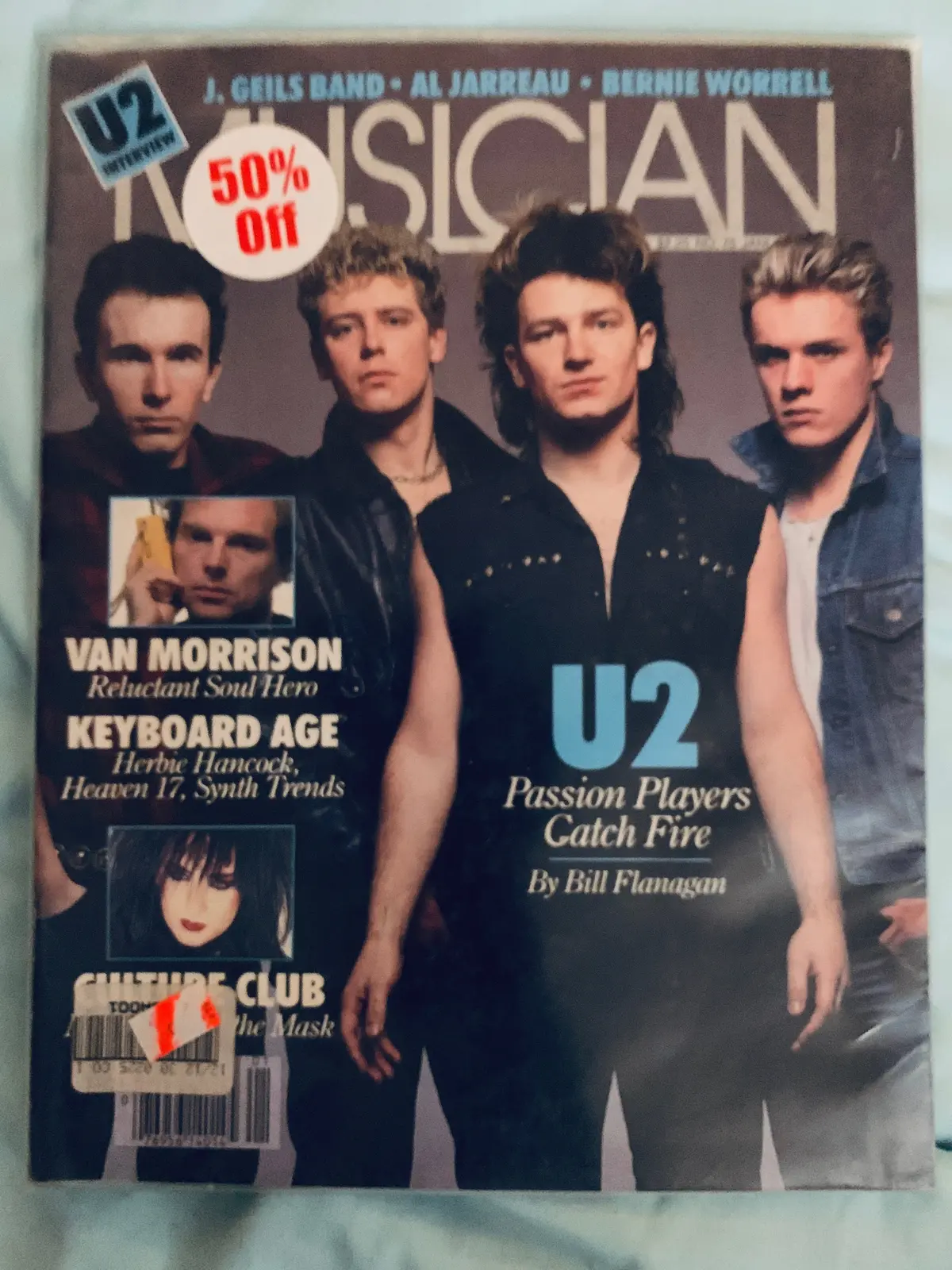 U2 - Musician Magazine 1985 1