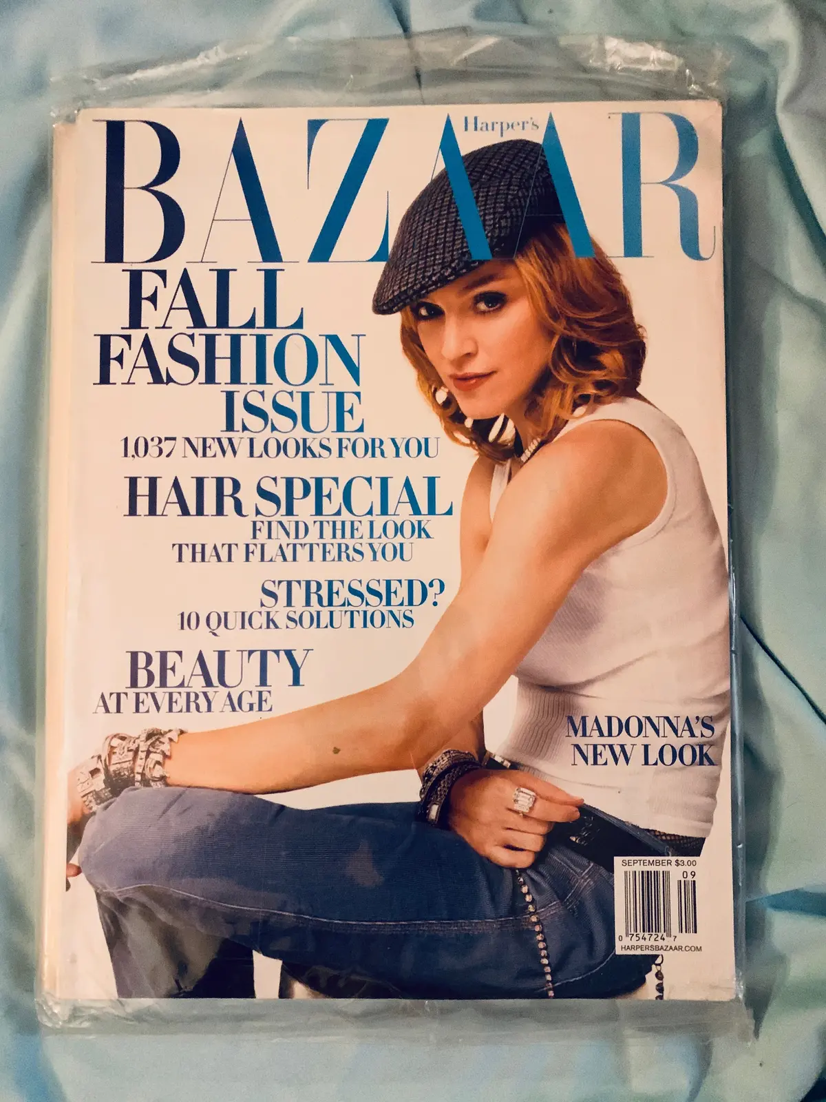 Madonna Magazine - Harper's Bazaar September 2003 1
