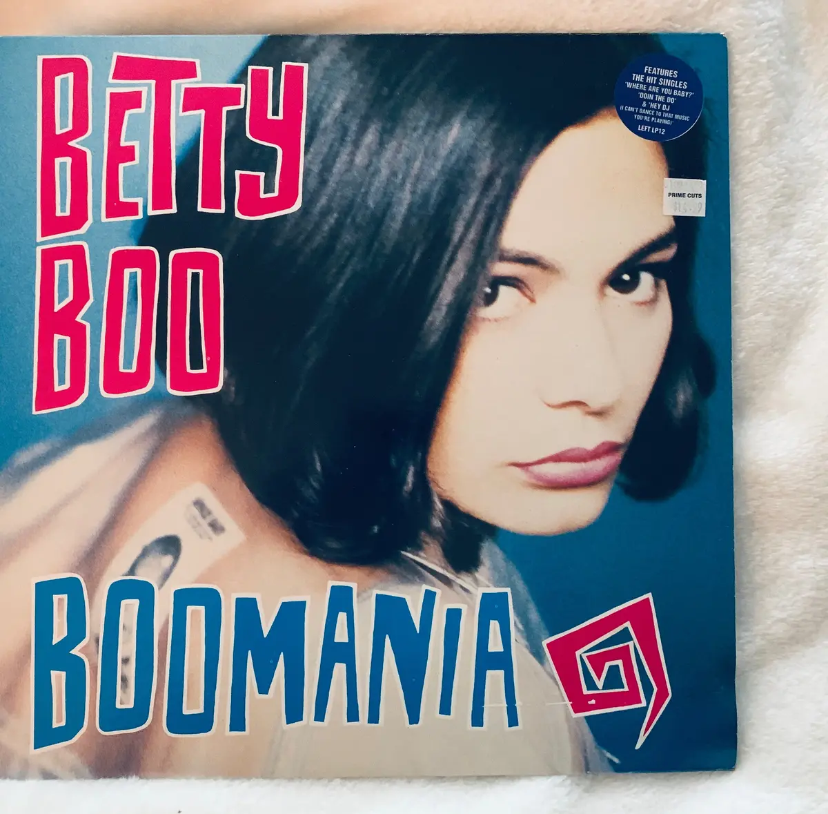 Betty Boo - Boomania (Uk Original Lp Vinyl) 1990 - Used Like New 1