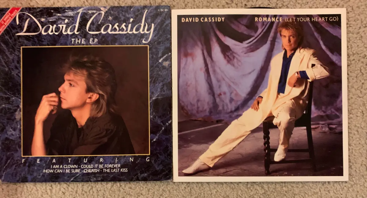 David Cassidy - 2 Original 12" Import Vinyl Ep Lp 1
