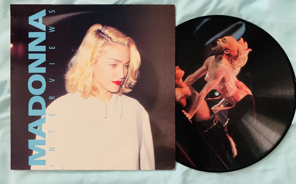 Madonna 90'S Interview Picture Disc W/ Sleeve -Import  Lp Vinyl 1