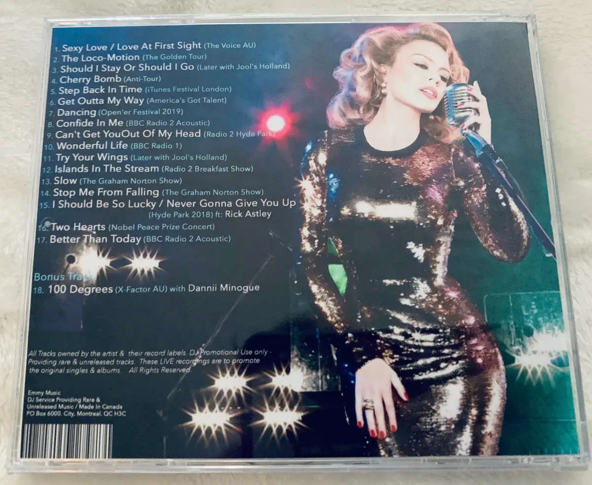 Kylie Minogue - The Live Collection - Cd 2