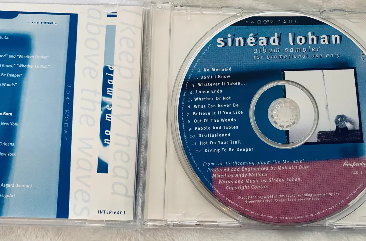 Sinead Lohan - No Mermaid (Promo Edition Used Cd) 2