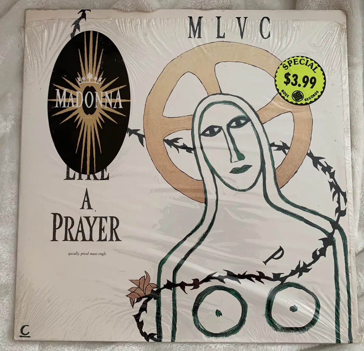 Madonna - Like A Prayer 12" Lp Vinyl  Original 12" W/ Hype 1