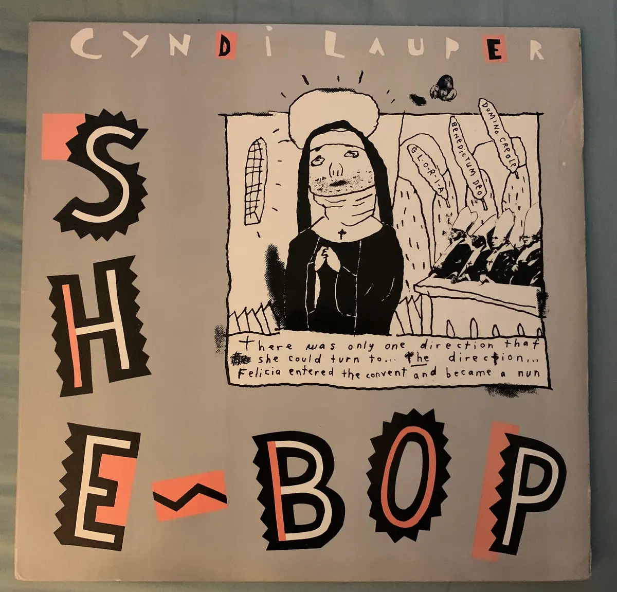Cyndi Lauper - Be Bop 12" Lp Vinyl - Used 1
