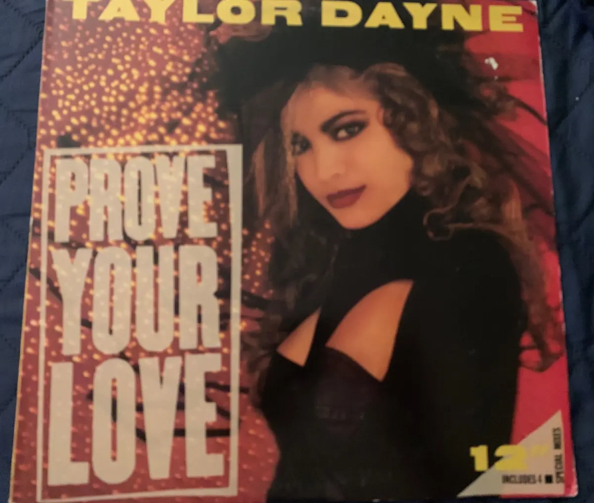 Taylor Dayne - Prove Your Love 12" Lp Vinyl -Used Light Wear 1
