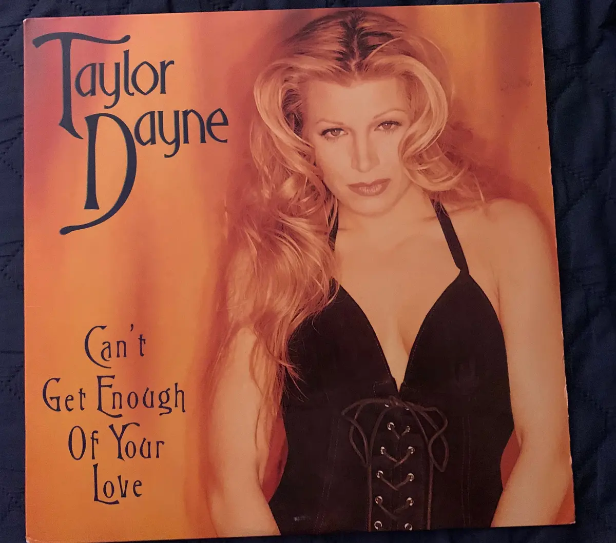 Taylor Dayne - Can't Get Enough Of Your Love  12" Remix Vinyl - Used 1